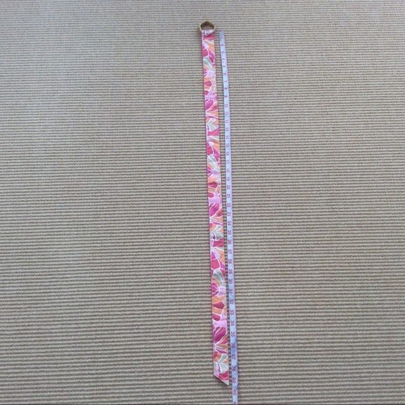 Talbots Fabric Adjustable Belt O-Ring Closure - Picture 7 of 8